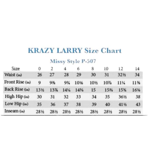 ❤️Krazy Larry Women's Pull on Ankle Pants. Ankle Length & High Waist. - Picture 2 of 2